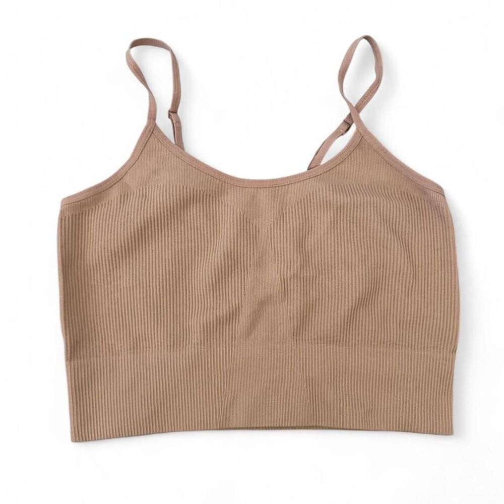 Skims Women's Tan and Brown Vest